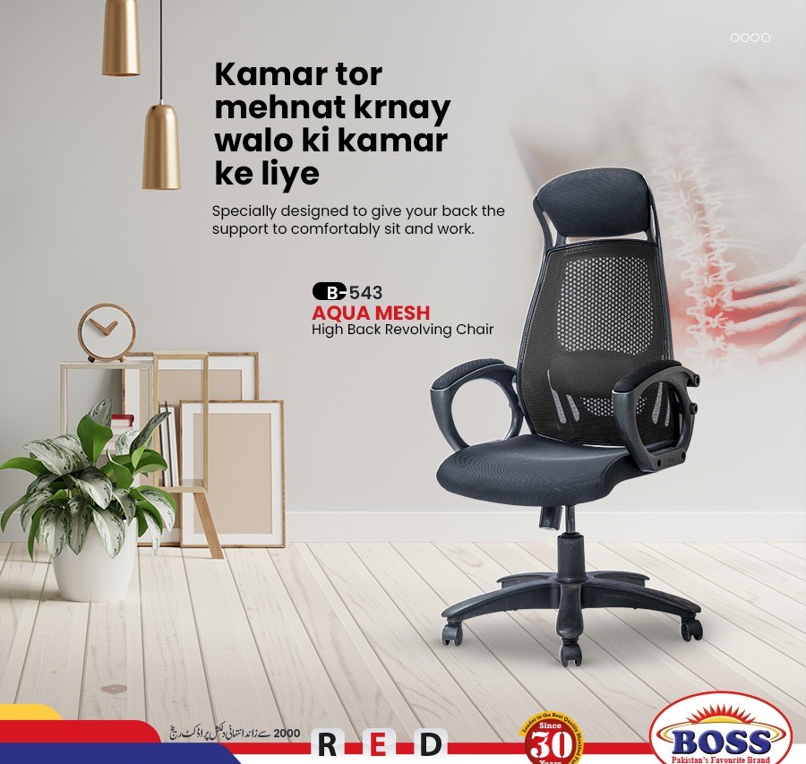 B-543 OFfice Chairs Boss Office Chair Price In Pakistan