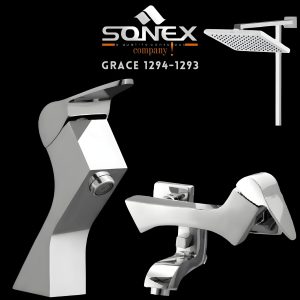 Sonex Grace Bath Set 1294-1293 – Sonex Sanitary Fittings